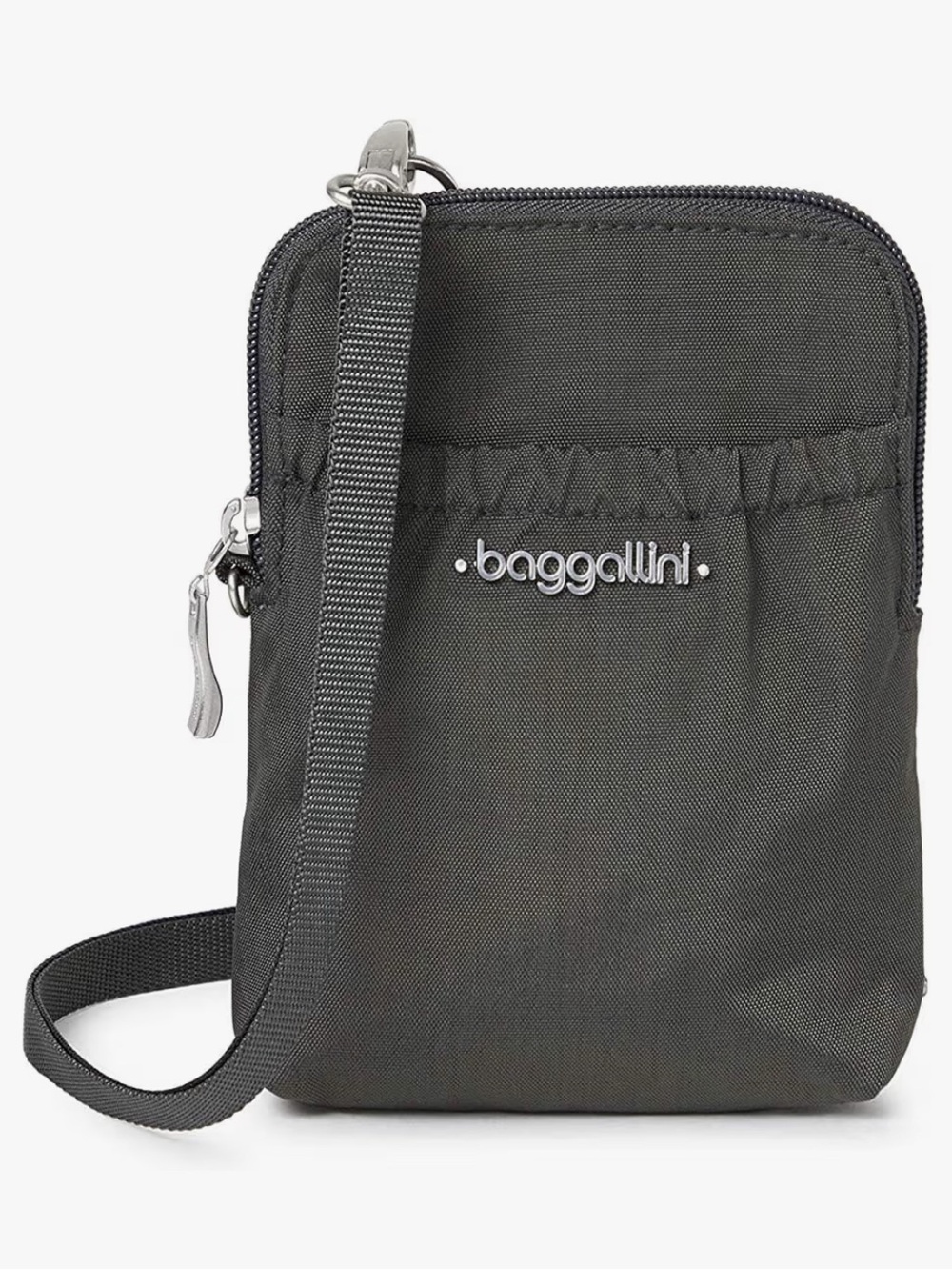 Baggallini | Bryant Pouch Small Crossbody Bag | Grey